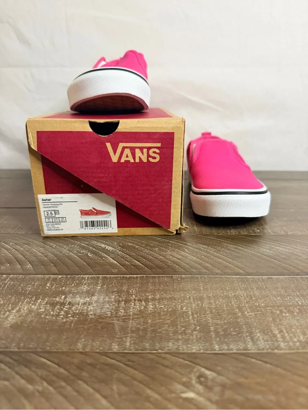 Vans slip kids